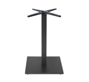 PRATO-W Metal Black Base 50x50 H72cm (adjustable feet)