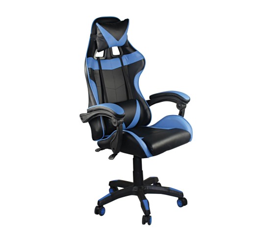 BF7850 Gaming Πολυθρόνα Γραφείου Διευθυντή Pu Μαύρο - Μπλε