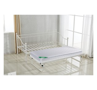 MARIN Set Daybed with Mattress B Steel White 2