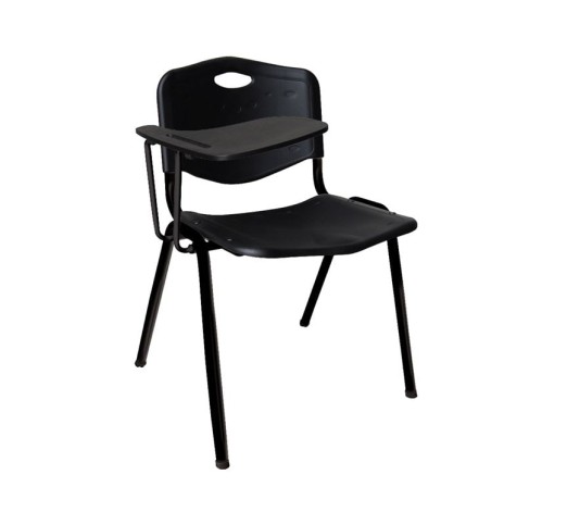 STUDY Chair Desk Steel Black / PP Black