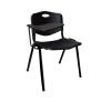 STUDY Chair Desk Steel Black / PP Black