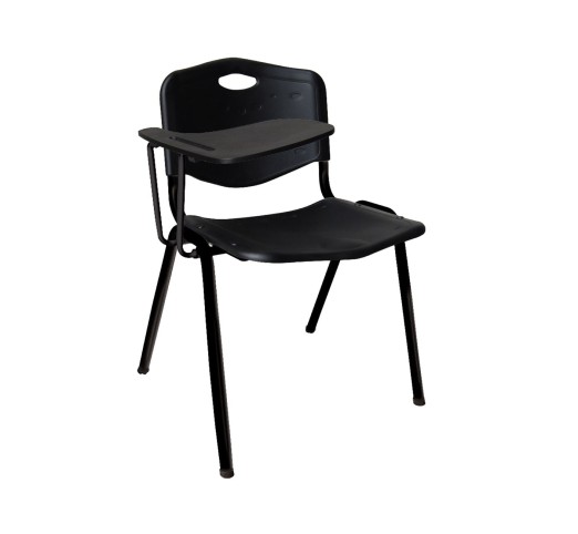 STUDY Chair Desk Steel Black / PP Black