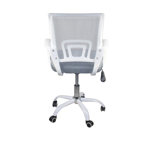 BF2101-SW (with relax) Office Chair White/Mesh Grey
