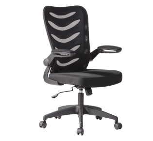 BF2945 Office Armchair Black Mesh/Fabric