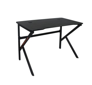 GAMING Γραφείο 100x60cm / Μέταλλο Βαφή Μαύρο 2