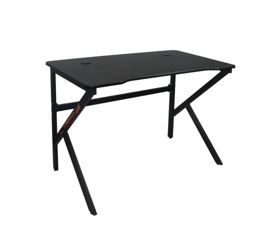 GAMING Γραφείο 100x60cm / Μέταλλο Βαφή Μαύρο