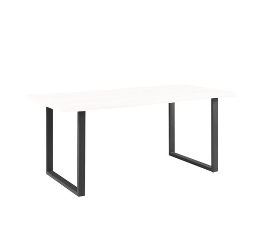 LIZARD Βάση Τραπεζιού Set 2τμχ 79x6xH73cm / Μέταλλο Μαύρο