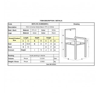 REX Armchair-Pro Metal... 2