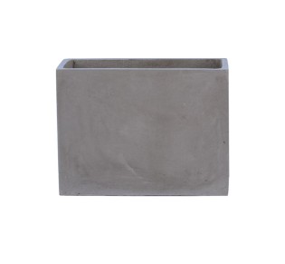 FLOWER POT-2 Cement Grey 60x30x45cm