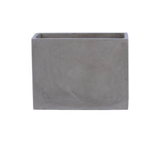 FLOWER POT-2 Cement Grey 60x30x45cm