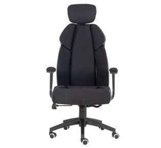 BF8300 Manager Armchair Black Microfiber/Black Pu