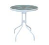 BALENO Table Φ60cm Metal White