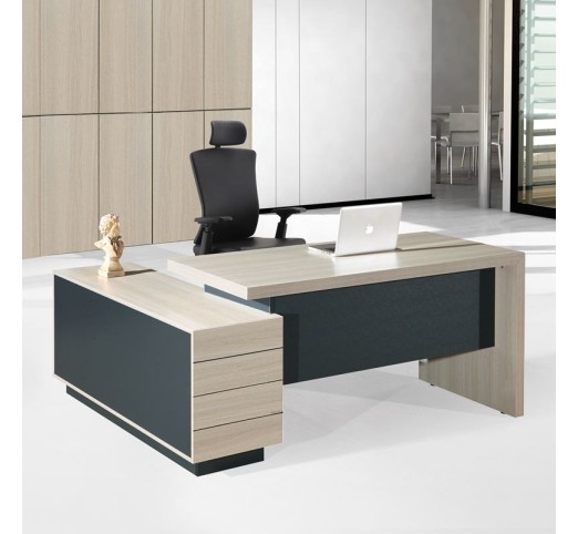 PROGRESS Desk 160x140cm Elm/Grey