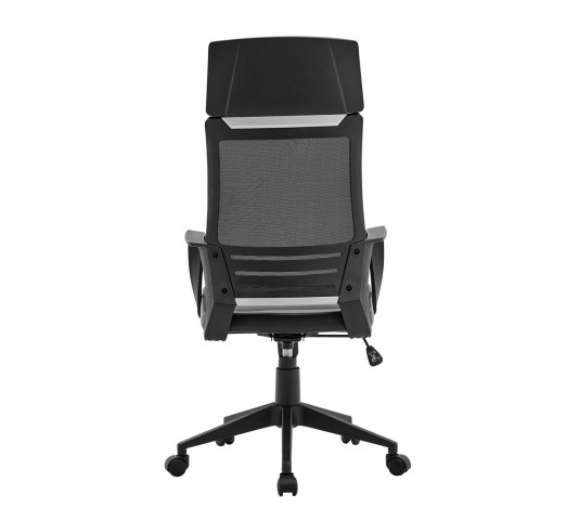 BF2500 Manager Armchair Black Mesh-Pu