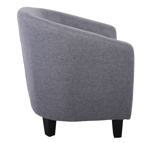 BOGA Armchair Grey Fabric