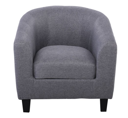 BOGA Armchair Grey Fabric