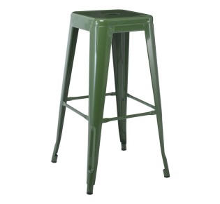 RELIX Bar Stool Green Metal