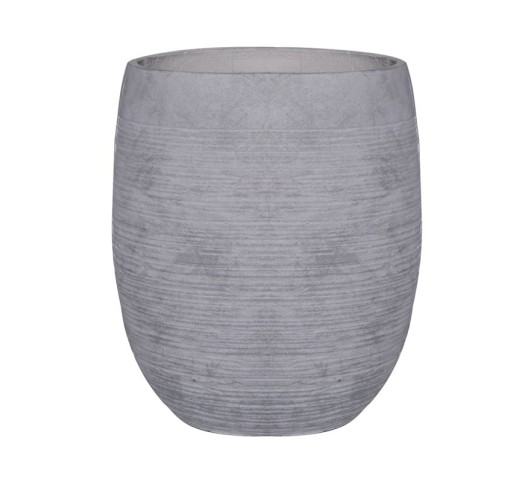 FLOWER POT-8 Απόχρωση Light Grey Wash