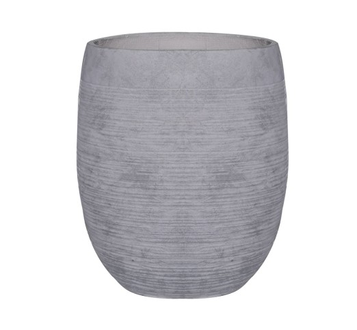 FLOWER POT-8 Απόχρωση Light Grey Wash