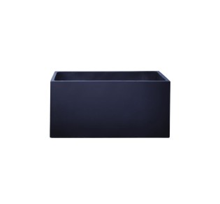 FLOWER POT-12 80x40x40cm / Dark Grey
