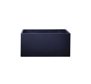 FLOWER POT-12 80x40x40cm / Απόχρωση Dark Grey 2