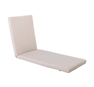 SUNLOUNGER Μαξιλάρι Ξαπλώστρας Ύφασμα Sandy Water Repellent, Φερμουάρ-Velcro