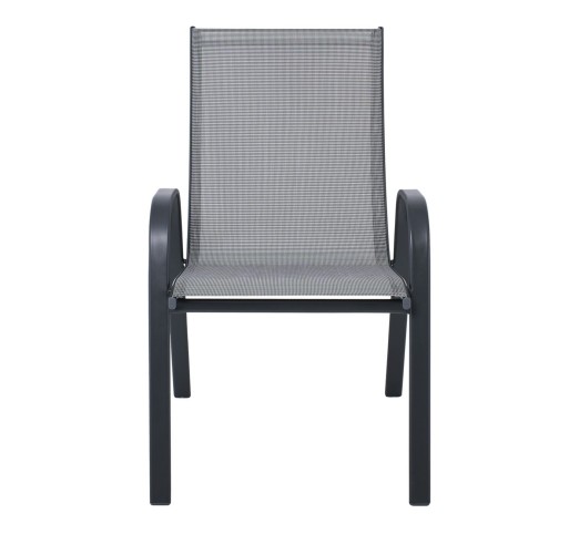 RIO Armchair Metal Anthracite/Textilene Grey