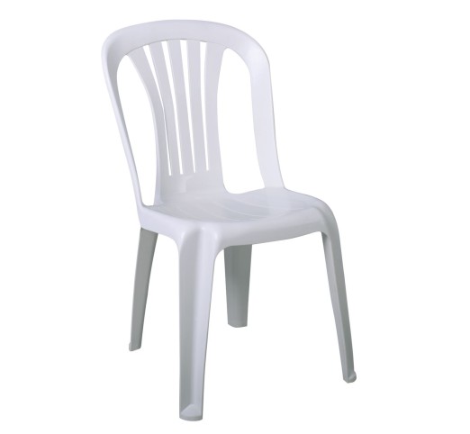 IRIDE Stackable Chair PP White