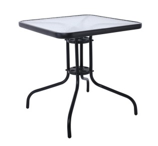 BALENO Table 70x70cm Metal Black
