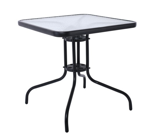 BALENO Table 70x70cm Metal Black