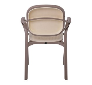 LUNA Armchair PP Cappuccino/Beige