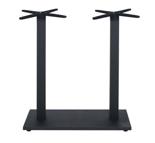 PRATO-W Βάση Τραπεζιού BAR 70x40cm H.108cm Μέταλλο Βαφή Μαύρο / 18,50Kg