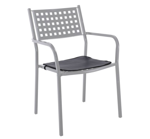 CAPRICE Armchair Cushion, Pu Black