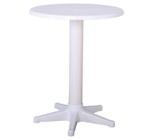 GAZ Table Ø60cm White PP