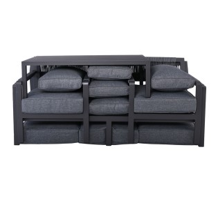 RIVIERA Set 4pcs / ALU - Anthracite