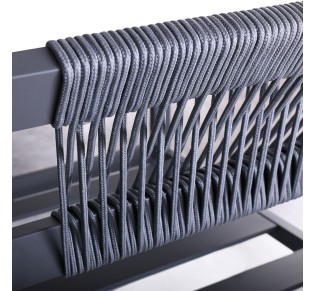 RIVIERA Set 4pcs / ALU - Anthracite