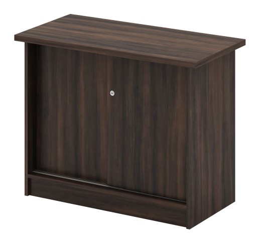 SIDE CABINET-A Dark Walnut 90x45x70cm