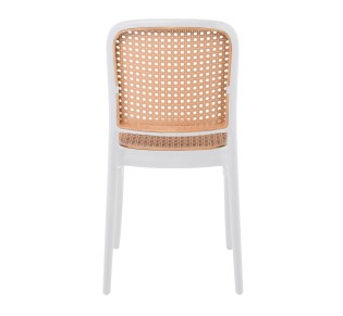 FLORENCE Stackable Chair / PP White - Beige