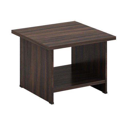 TABLE Visitor 60x60x45cm Dark Walnut