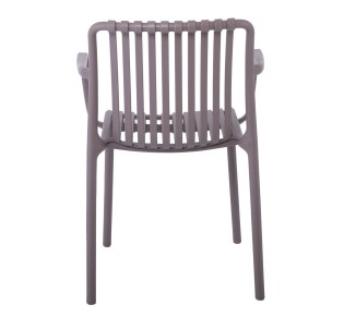 MODA Armchair-Pro - Stackable / PP - UV Mocha