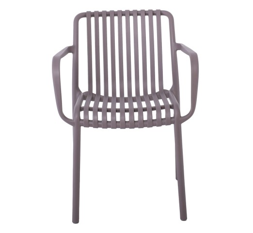 MODA Armchair-Pro - Stackable / PP - UV Mocha