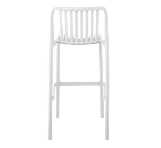 MODA Stackable Bar Stool-Pro / PP - UV White