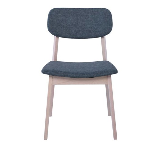 DAMA Chair Natural / Fabric Grey
