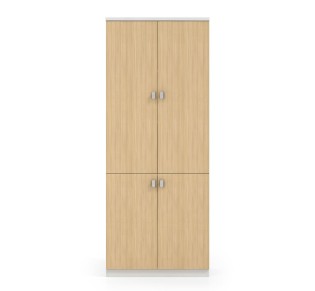 THESIS Cabinet 80x40x200cm / Beech - White