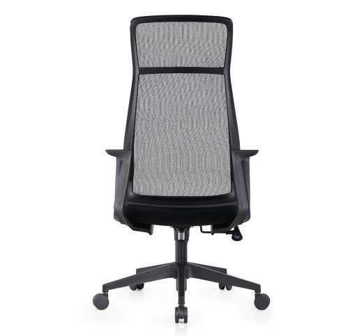 BF2990 Manager Armchair Grey Mesh/Black Fabric