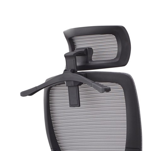 BF3850 Manager Armchair Grey Mesh/Black Fabric