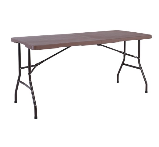 BLOW Catering Folding-In-Half Table 180x74cm / Brown