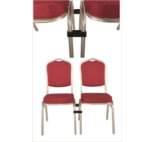 HILTON Connector for Chairs / Plastic Black