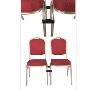 HILTON Connector for Chairs / Plastic Black 2