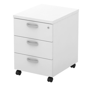 ΣΥΡΤΑΡΙΕΡΑ Τροχήλατη με 3 συρτάρια 40x48x56cm / Απόχρωση Άσπρο